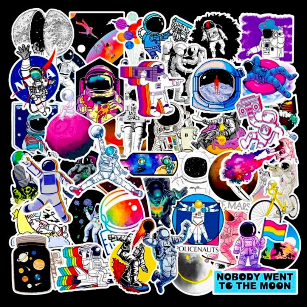 1 SPACE STICKER WITH EVERY PURCHASE